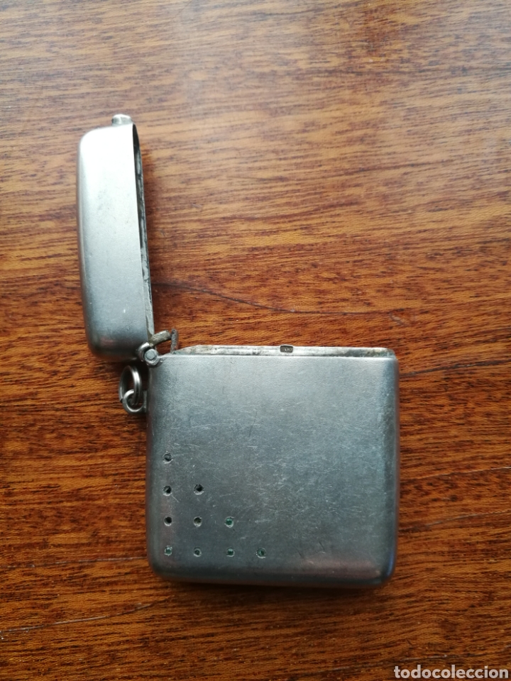 Joyeria: Cerillera de plata siglo XIX - Foto 2