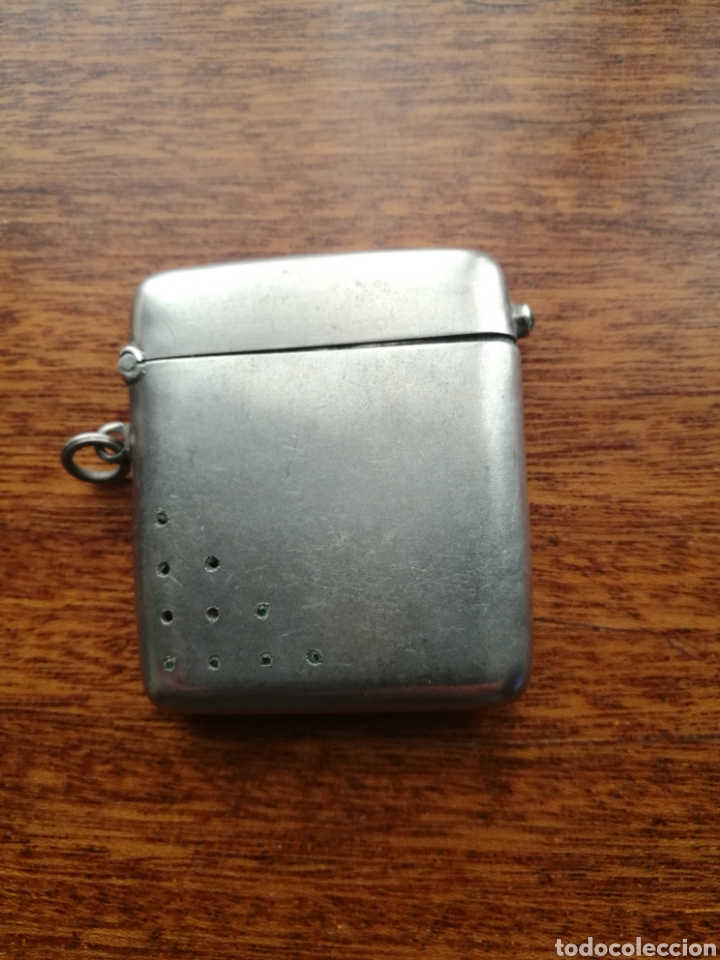 Joyeria: Cerillera de plata siglo XIX - Foto 1