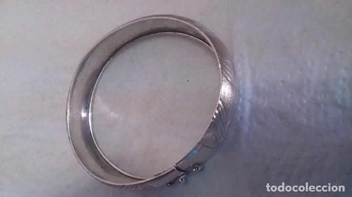 Joyeria: Pulsera de plata r&iacute;gida 925 - Foto 3