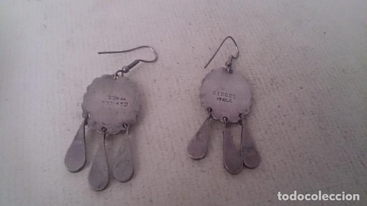 Joyeria: PENDIENTES MEXICANOS DE MALAQUITA - Foto 3