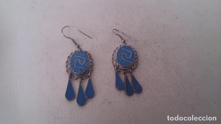 Joyeria: PENDIENTES MEXICANOS DE MALAQUITA - Foto 5