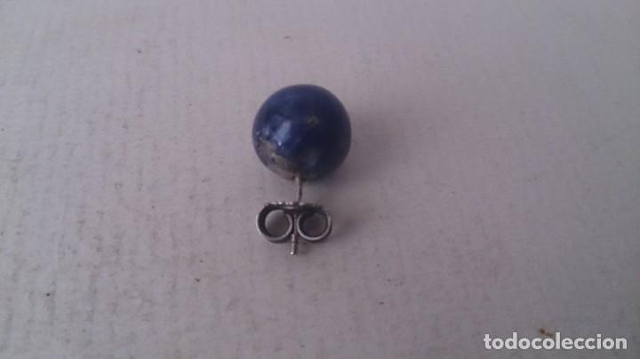 Joyeria: Pendientes de lapisl&aacute;zuli y plata 925 - Foto 2