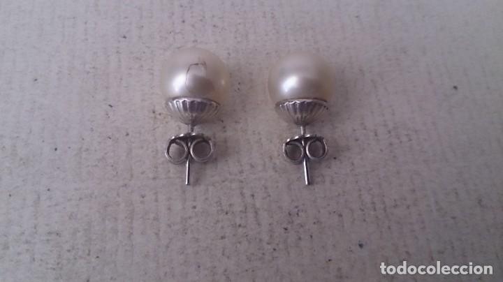 Joyeria: Pendientes de perlas y plata 925 - Foto 1