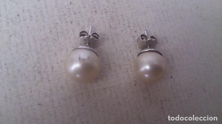 Joyeria: Pendientes de perlas y plata 925 - Foto 5