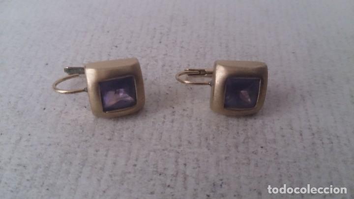 Joyeria: Pendientes de plata 925 dorada - Foto 3