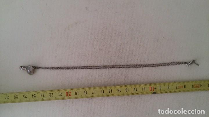 Joyeria: Cadena y colgante de metal - Foto 2