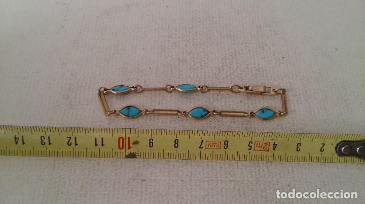 Joyeria: Pulsera dorada y piedras - Foto 2