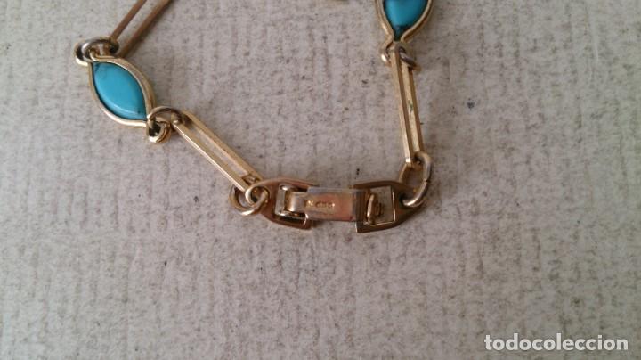 Joyeria: Pulsera dorada y piedras - Foto 3