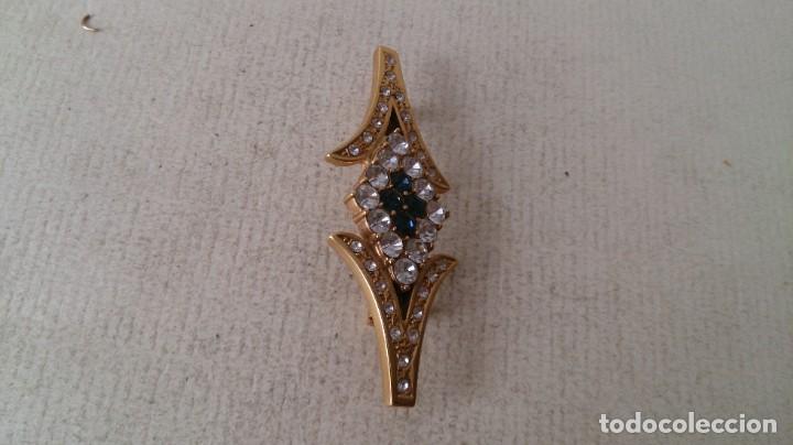 Joyeria: PTECIOSO BROCHE DORADO Y PIEDRAS - Foto 3