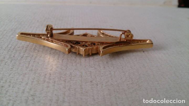 Joyeria: PTECIOSO BROCHE DORADO Y PIEDRAS - Foto 4