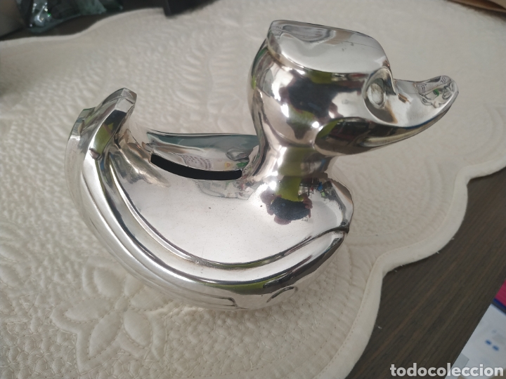 Joyeria: HUCHA PATO BA&Ntilde;O PLATA - Foto 2