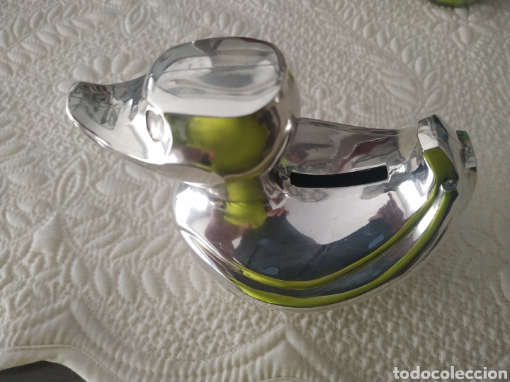 Joyeria: HUCHA PATO BA&Ntilde;O PLATA - Foto 3