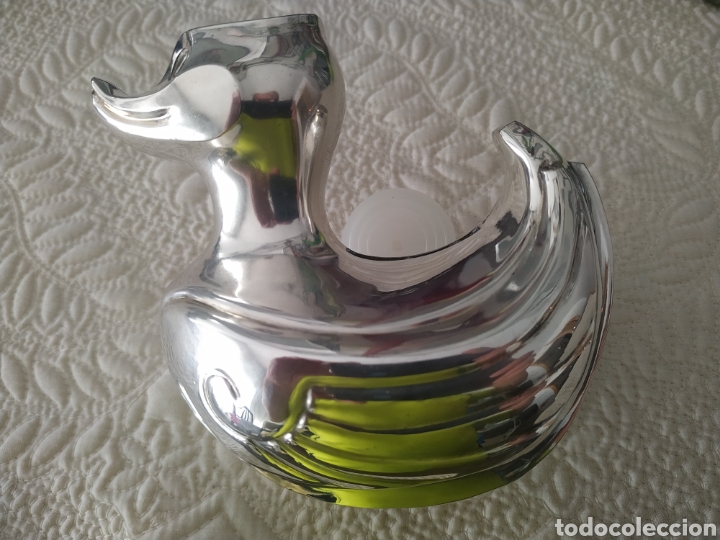 Joyeria: HUCHA PATO BA&Ntilde;O PLATA - Foto 1