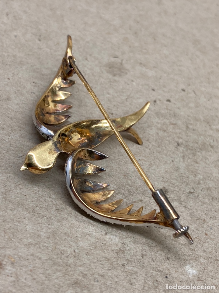 Joyeria: Broche de plata y chapado oro /B42 - Foto 2