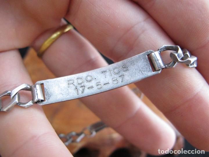 Joyeria: Pulsera esclava en plata de ley. David. 10 gramos - Foto 3