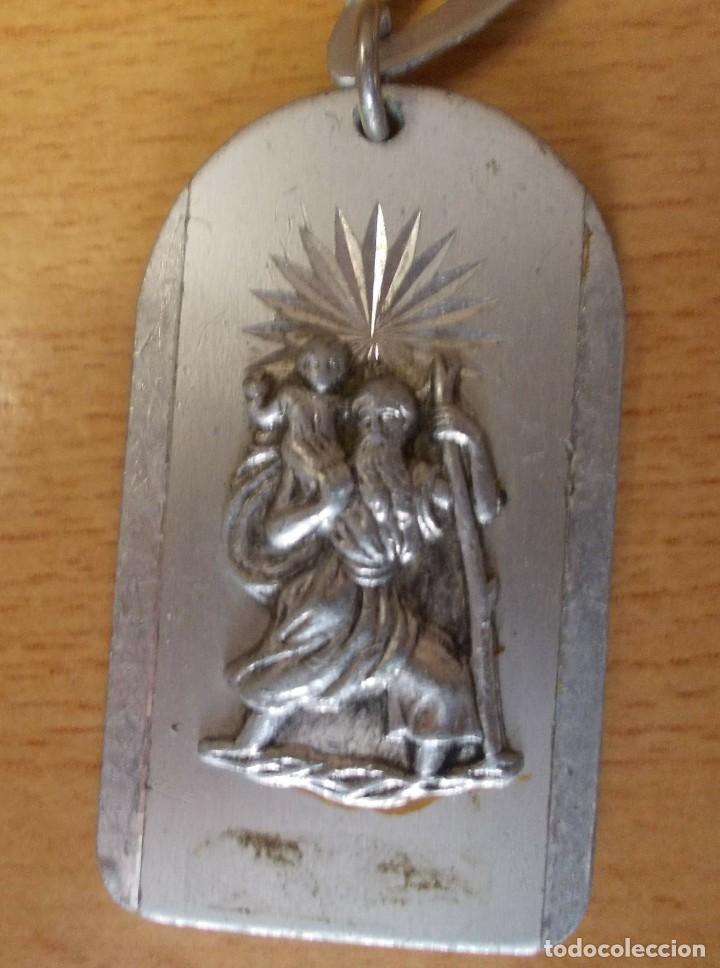 Joyeria: medalla &rdquo; San Crist&oacute;bal&rdquo; d&eacute;cada 1980 - Foto 2
