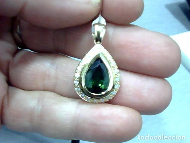 Joyeria: COLGANTE ORO 18 KTS Y DIAMANTES - Foto 2