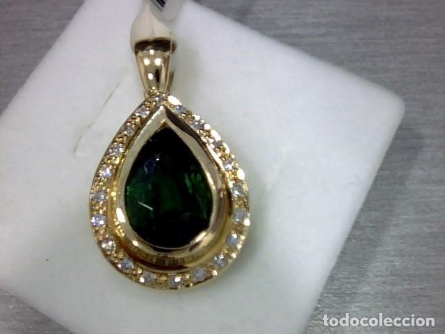 Joyeria: COLGANTE ORO 18 KTS Y DIAMANTES - Foto 3