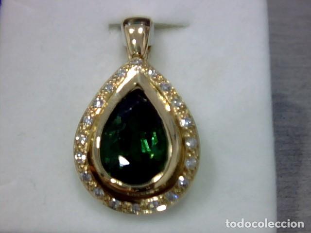 Joyeria: COLGANTE ORO 18 KTS Y DIAMANTES - Foto 4