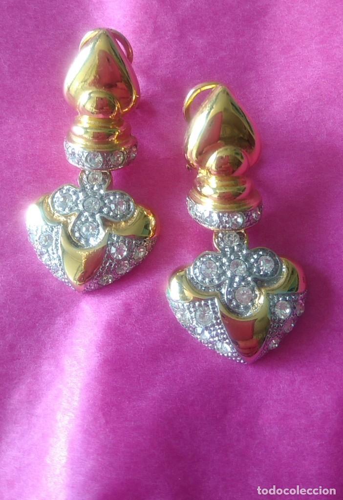 Joyeria: PRECIOSOS PENDIENTES CHAPADOS EN ORO A&Ntilde;OS 80-90&acute;