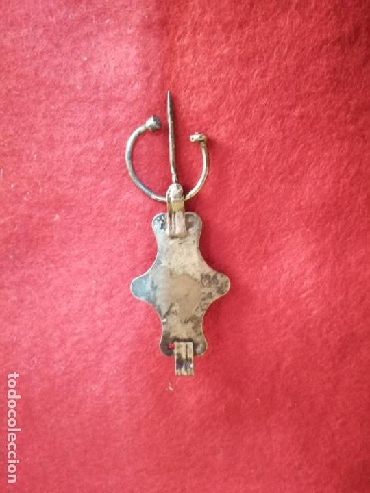 Joyeria: Antiguo alfiler tuareg de plata - Foto 2
