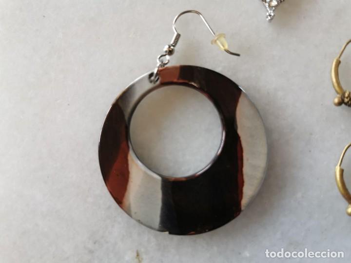 Joyeria: LOTE DE 4 PARES DE PENDIENTES - Foto 2