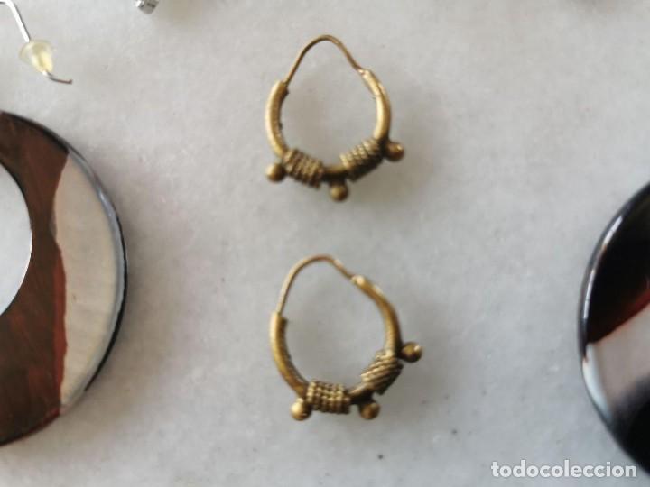 Joyeria: LOTE DE 4 PARES DE PENDIENTES - Foto 4