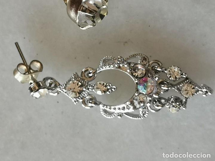 Joyeria: LOTE DE 4 PARES DE PENDIENTES - Foto 6