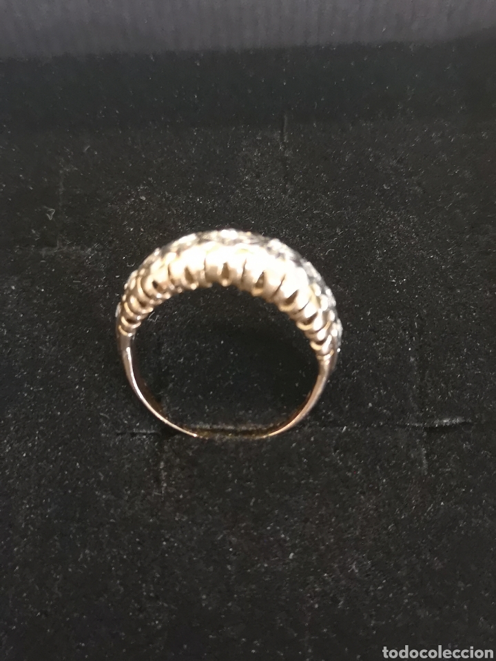 Joyeria: Anillo antiguo de oro y diamantes - Foto 4