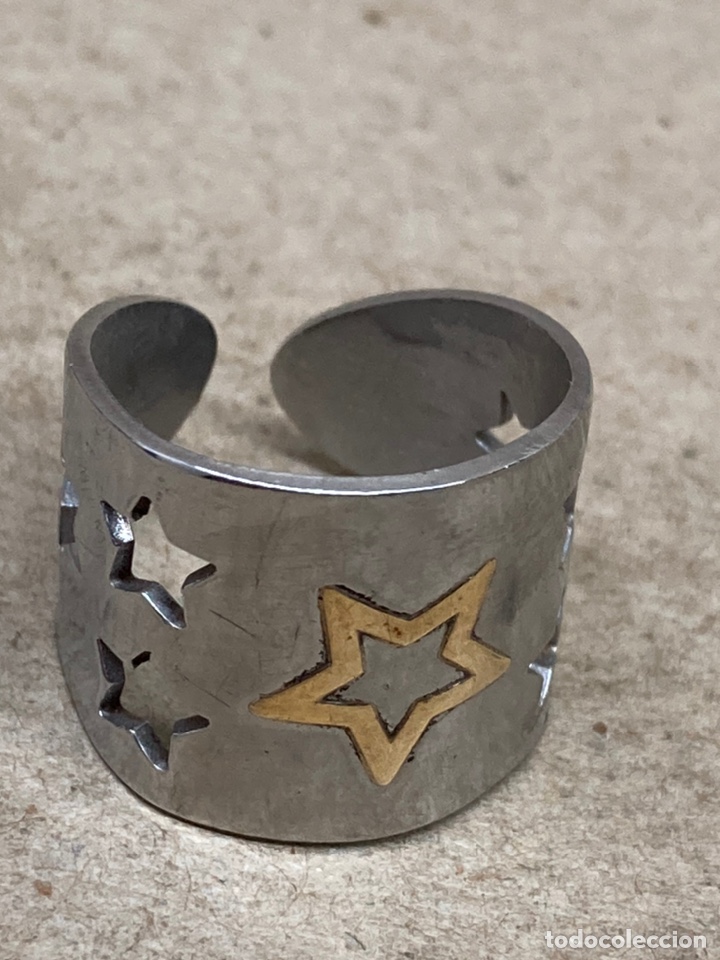 Joyeria: Anillo de acero y Oro - Foto 1