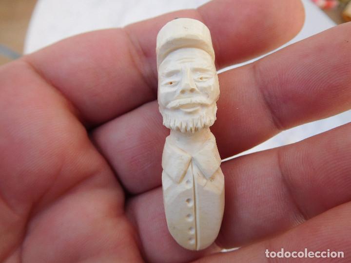 Joyeria: Colgante de marfil antiguo - Foto 2