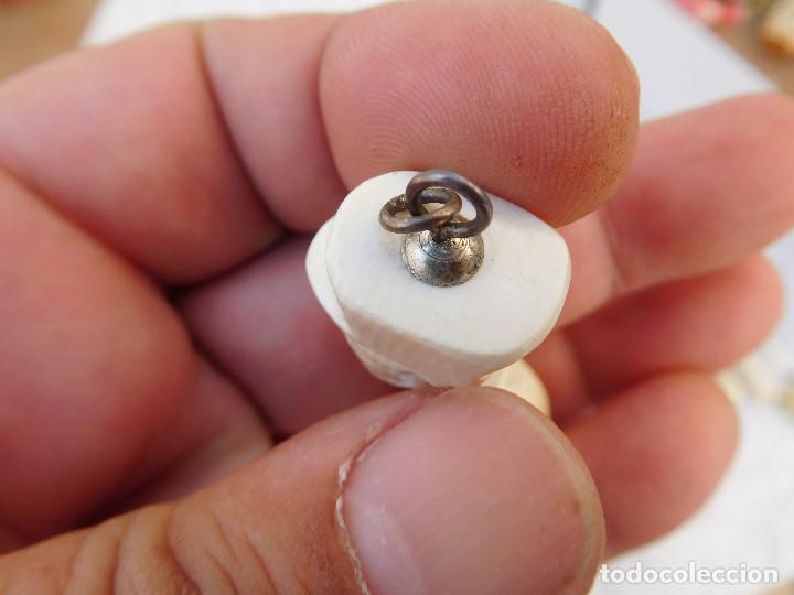 Joyeria: Colgante de marfil antiguo - Foto 5