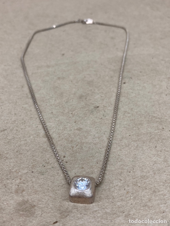 Joyeria: Gargantilla y colgante de plata - Foto 2
