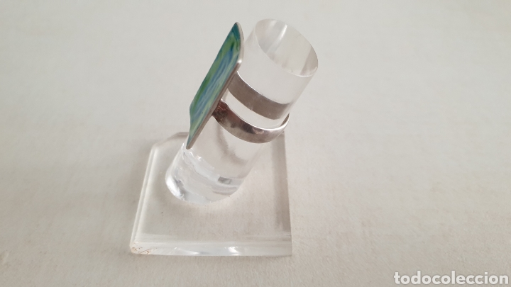 Joyeria: ANILLO DE PLATA DE LEY CON ESMALTE - Foto 4