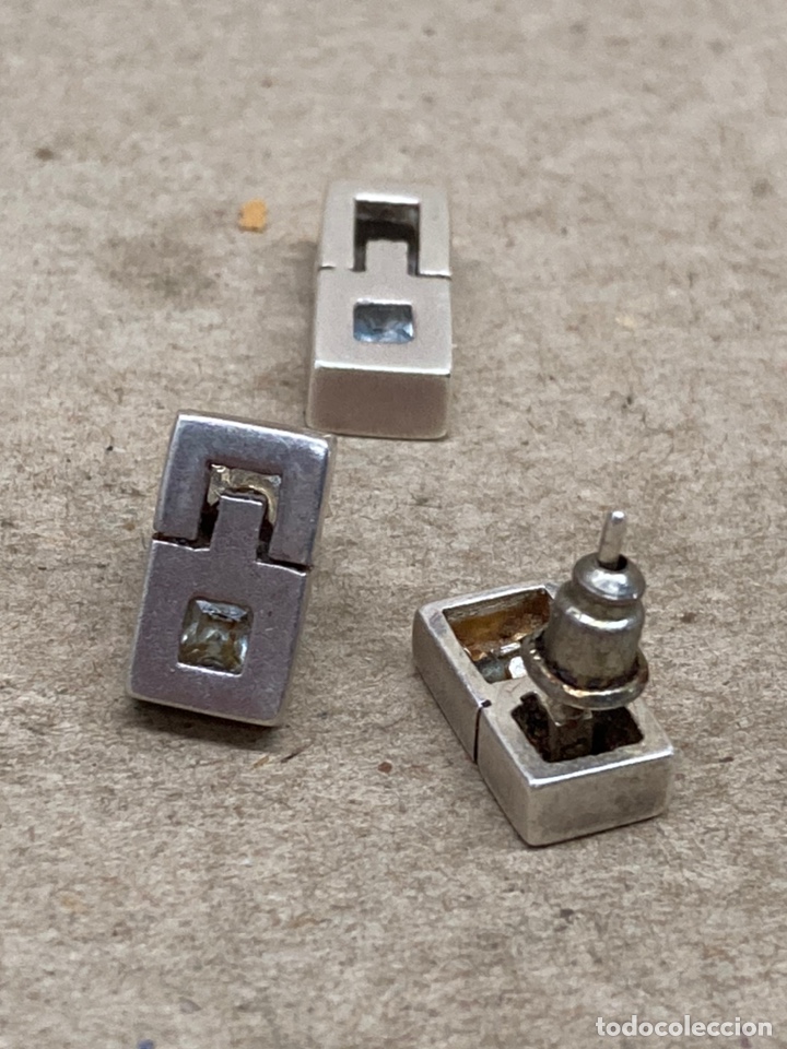 Joyeria: Juego de pendientes y colgante de plata - Foto 2