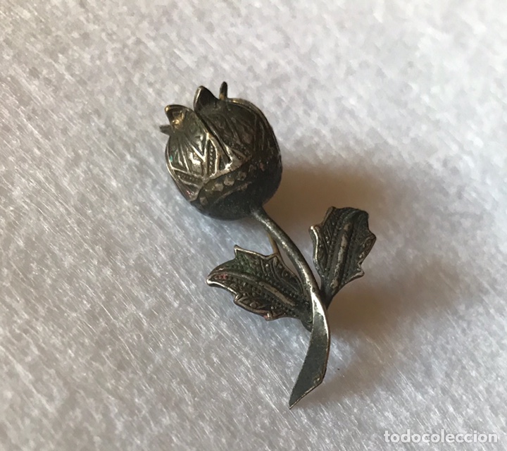 Joyeria: ANTIGUO BROCHE ALFILER GRANADA - Foto 2
