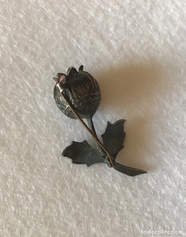 Joyeria: ANTIGUO BROCHE ALFILER GRANADA - Foto 3