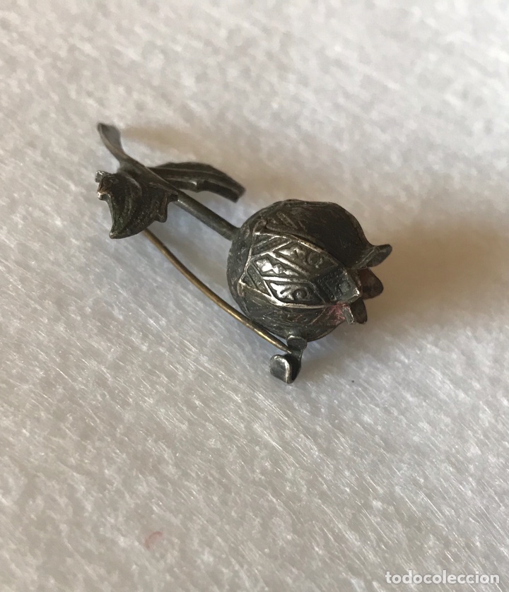 Joyeria: ANTIGUO BROCHE ALFILER GRANADA - Foto 4