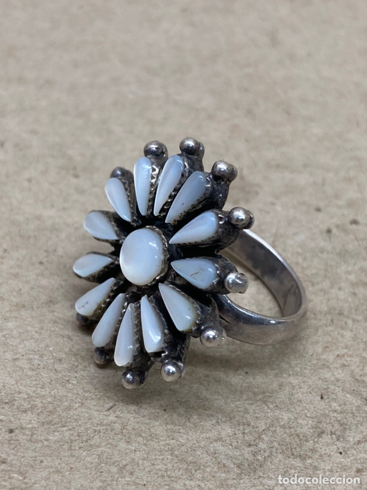 Joyeria: Anillo de plata y n&aacute;car / SORT 03 - Foto 2