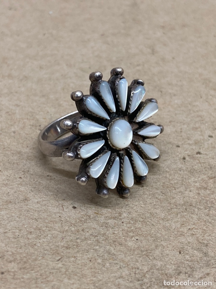 Joyeria: Anillo de plata y n&aacute;car / SORT 03 - Foto 1