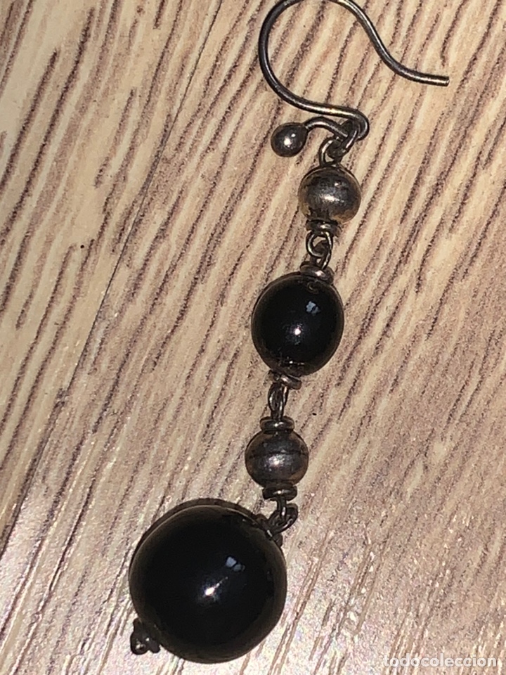 Joyeria: Preciosa pareja de pendientes de plata de Ley - Foto 3