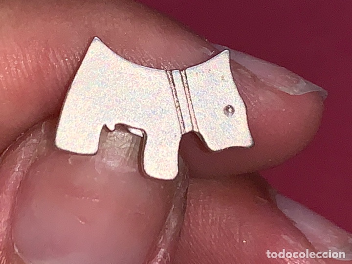 Joyeria: Bonita pareja de pendientes de plata en forma de perrito - Foto 2