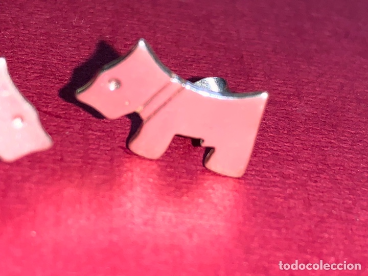 Joyeria: Bonita pareja de pendientes de plata en forma de perrito - Foto 4