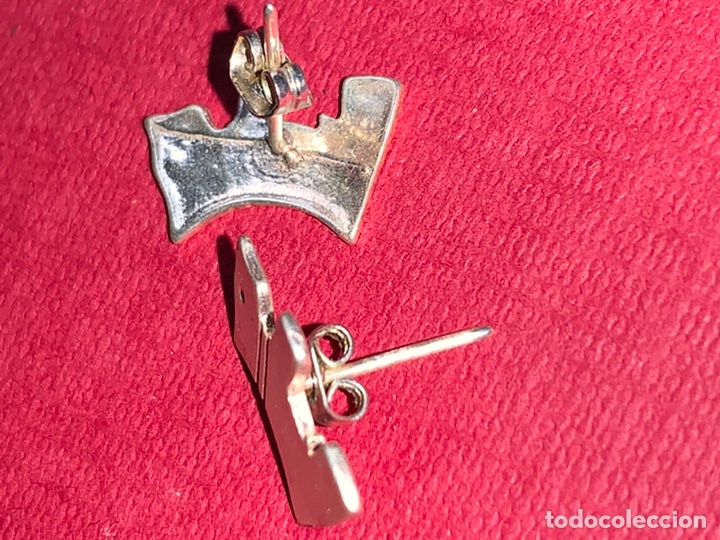 Joyeria: Bonita pareja de pendientes de plata en forma de perrito - Foto 5