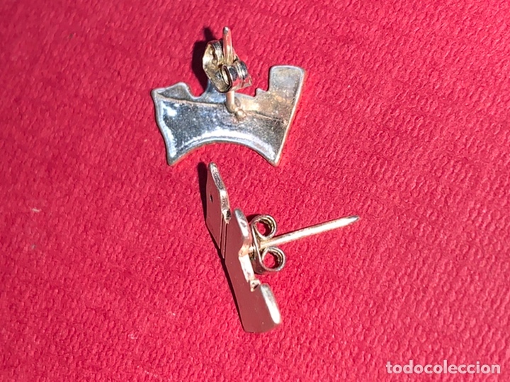 Joyeria: Bonita pareja de pendientes de plata en forma de perrito - Foto 6