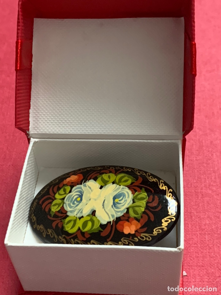 Joyeria: Bonito broche pintado y firmado - Foto 1