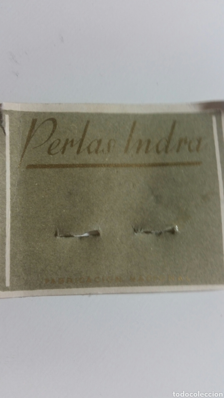 Joyeria: Pendientes de perla a&ntilde;os 40 - Foto 4