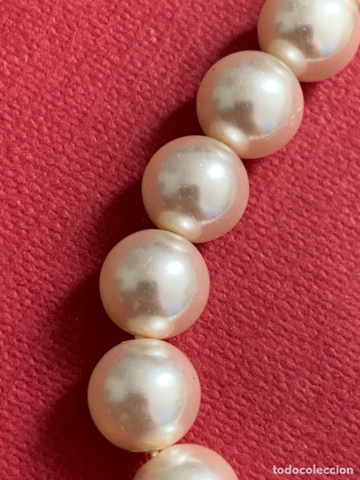 Joyeria: Antigua pulsera de perlas tipo majorica - Foto 3