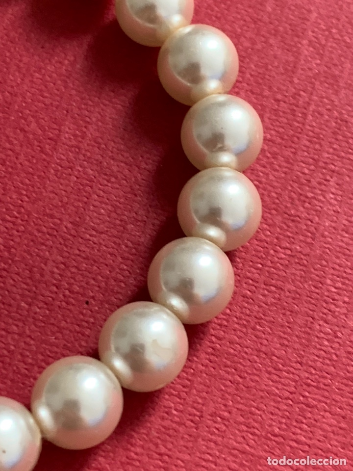 Joyeria: Antigua pulsera de perlas tipo majorica - Foto 5