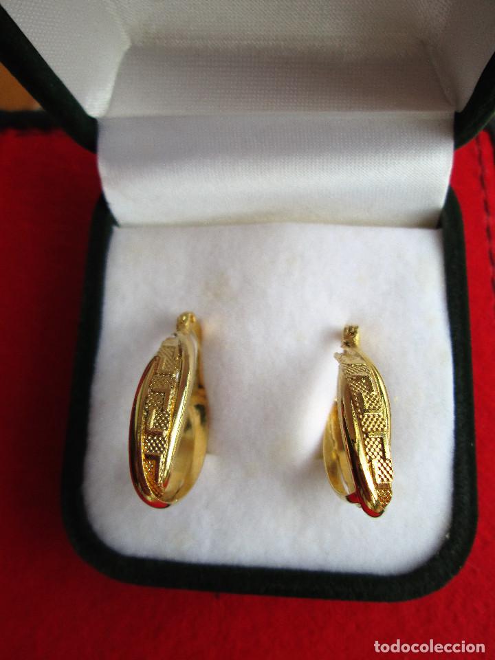 Joyeria: AROS CHAPADO EN ORO - Foto 2
